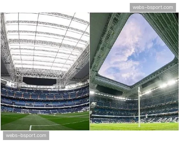 伯纳乌球场新顶棚通过最终安全测试,将于四月末全面启用 伯纳乌球场新顶棚通过最终安全测试,将于四月末全面启用